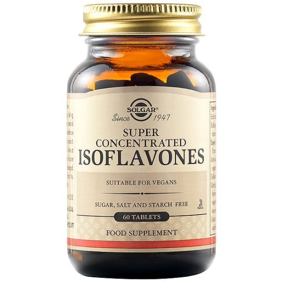 Εικόνα της SOLGAR ISOFLAVONES 60TABS  Solgar Isoflavones Συμπλήρωμα Διατροφής με Ισοφλαβόνες από Φυσική Σόγια - Ιδανικό για Γυναίκες σε Εμμηνόπαυση ή σε Περίοδο Προεμμηνοροϊκού Συνδρόμου, 60tabs