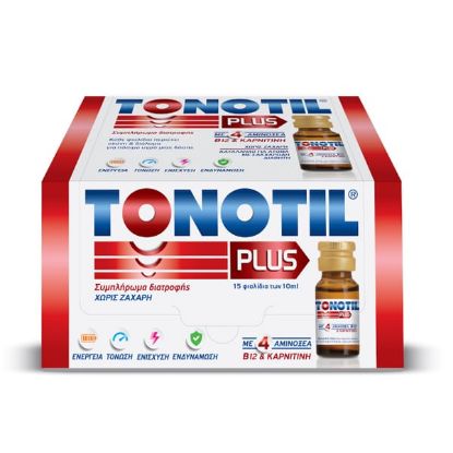 Εικόνα της TONOTIL PLUS ORAL SOLUTION, Συμπλήρωμα Διατροφής, 15φιαλίδια/10ml