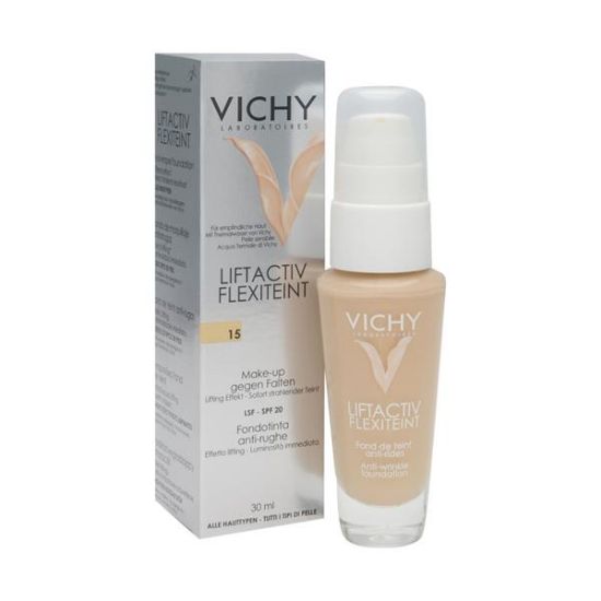 Εικόνα της VICHY LIFTACTIV FLEXITEINT  N15 30ML  Vichy Liftactiv Flexilift Teint No 15 Opal Αντιρυτιδικό Make-Up για για Άμεσο Αποτέλεσμα Lifting, 30ml