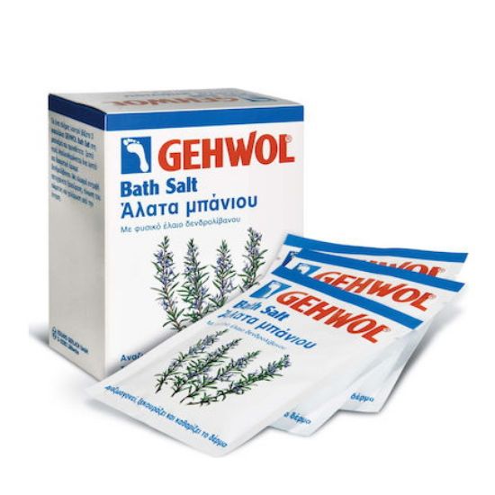 Εικόνα της GEHWOL BATH SALT 250GR  Gehwol Bath Salt Αναζωογονητικά Άλατα Μπάνιου για Πόδια & Σώμα,10x25gr