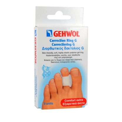 Εικόνα της GEHWOL CORRECTION RING G 3UNITS  Gehwol Correction Ring G Διορθωτικός Δακτύλιος G, 3τεμ