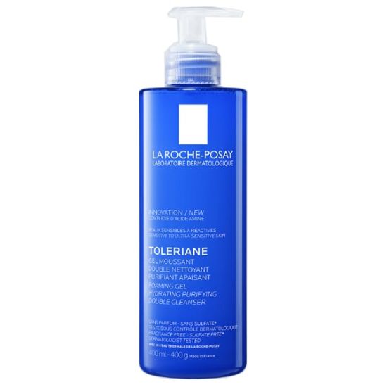 Εικόνα της LA ROCHE POSAY TOLERIANE GEL MOUSSANT 400ML Καθαριστικό Προσώπου για Ευαίσθητες Επιδερμίδες, 400ml