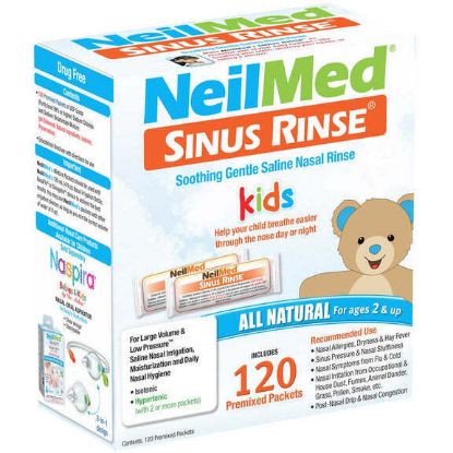 Εικόνα της NEILMED SINUS RINSE FOR KIDS 120SAC  NeilMed Sinus Rinse Pediatric Ανταλλακτικά, 120 φακελάκια