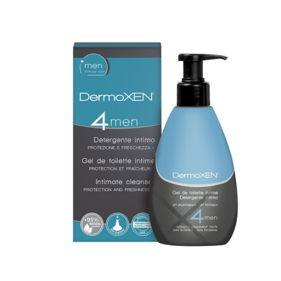 Εικόνα της DERMOXEN INTIMATE CLEANSER 4 MEN ΚΑΘΑΡΙΣΤΙΚΟ ΓΙΑ ΤΗΝ ΕΥΑΙΣΘΗΤΗ ΠΕΡΙΟΧΗ ΤΟΥ ΑΝΔΡΑ, 125ML.