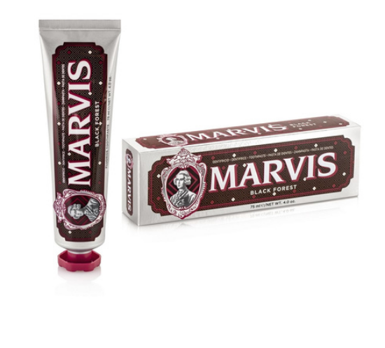 Εικόνα της MARVIS BLACK FOREST MINT TOOTHPASTE 75ML    Marvis Black Forest Mint Toothpaste Οδοντόκρεμα με Γεύση Μαύρη Σοκολάτα & Κεράσια, 75ml