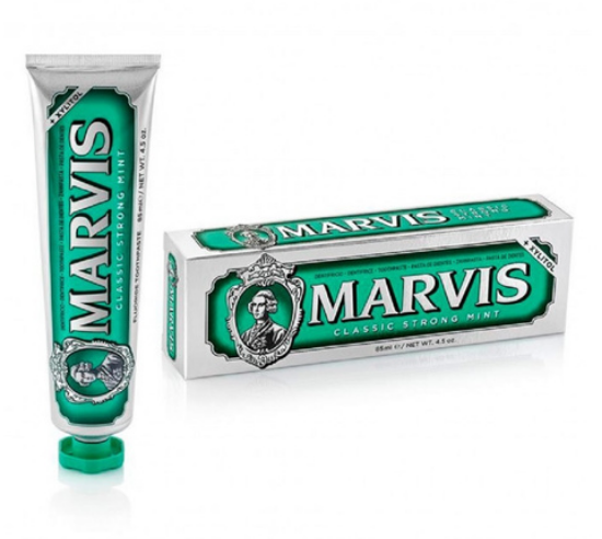 Εικόνα της MARVIS CLASSIC STRONG MINT TOOTHPASTE 85ML- Οδοντόκρεμα με Γεύση Μέντας, 85ml