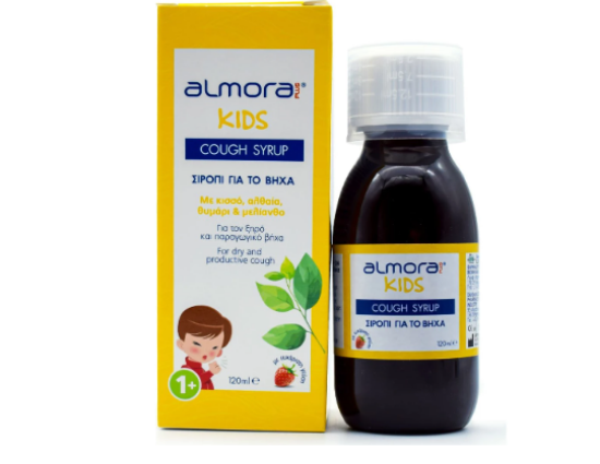 Εικόνα της ALMORA PLUS KIDS COUGH SYRUP 120ML - Παιδικό Σιρόπι για τον Βήχα, 120ml