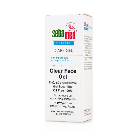 Εικόνα της SEBAMED CLEAR FACE GEL ΕΝΥΔΑΤΙΚΟ & ΚΑΤΑΠΡΑΫΝΤΙΚΟ GEL ΓΙΑ ΤΗΝ ΛΙΠΑΡΗ / ΑΚΝΕΪΚΗ ΕΠΙΔΕΡΜΙΔΑ, 50ML