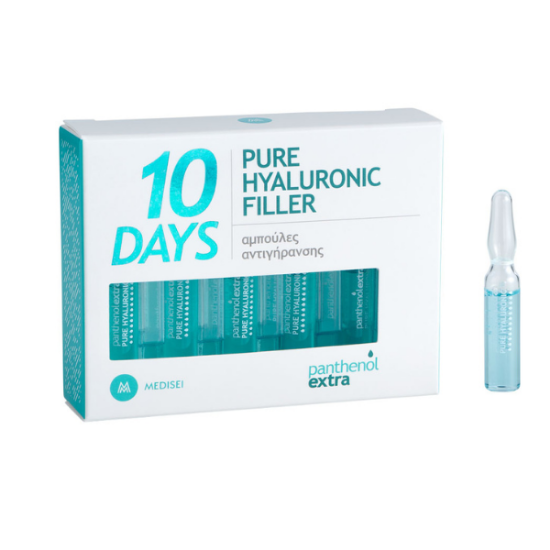 Εικόνα της PANTHENOL EXTRA 10 DAYS PURE HYALURONIC FILLER 10X2ML ΑΜΠΟΥΛΕΣ ΑΝΤΙΓΗΡΑΝΣΗΣ 10X2ML