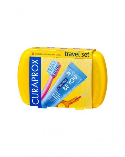 Εικόνα της CURAPROX TRAVEL SET ΚΙΤΡΙΝΟ