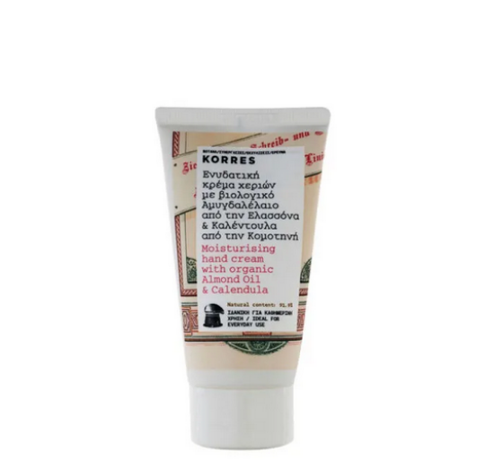 Εικόνα της KORRES MOISTURISING HAND CREAM WITH ALMOND & CALENDULA 75ML -  ΚΡΕΜΑ ΧΕΡΙΩΝ ΜΕ ΑΜΥΓΔΑΛΕΛΑΙΟ & ΚΑΛΕΝΤΟΥΛΑ 75ML