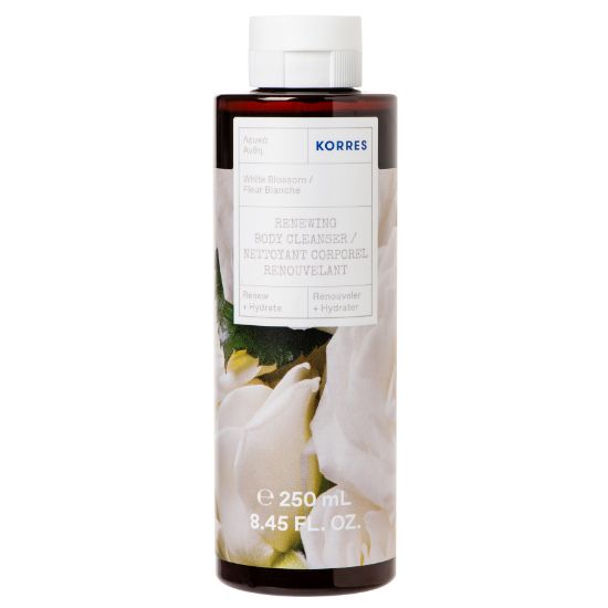 Εικόνα της KORRES RENEWING BODY CLEANSER WHITE BLOSSOM 250ML ΑΦΡΟΛΟΥΤΡΟ ΛΕΥΚΑ ΑΝΘΗ 250ML