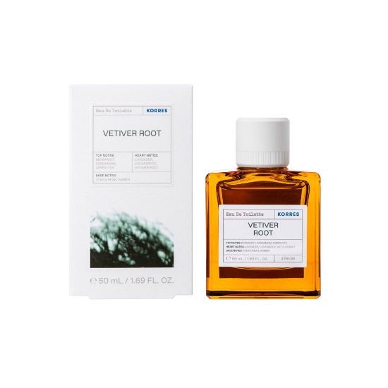 Εικόνα της KORRES EAU DE TOILETTE  VETIVER ROOT HOMME 50ML- Ανδρικό Άρωμα, 50ml