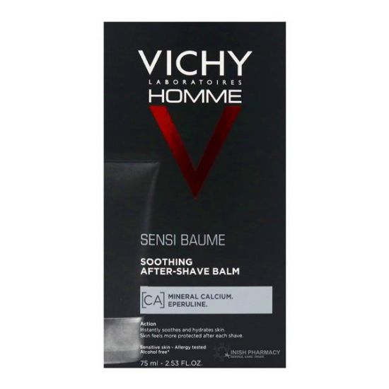 Εικόνα της VICHY HOMME SENSI BAUME AFTER-SHAVE 75ML - Βάλσαμο για Μετά το Ξύρισμα, 75ml