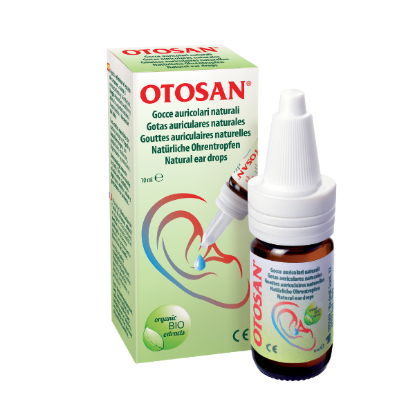 Εικόνα της OTOSAN EAR DROPS 10ML   Otosan Ear Drops Φυσικές Ωτικές Σταγόνες με Τριπλή Δράση, 10ml
