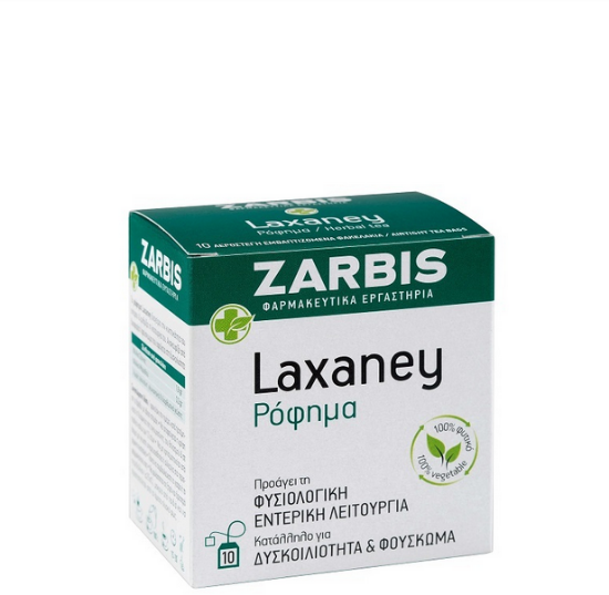 Εικόνα της ZARBIS LAXANEY (ΤΣΑΙ ΓΙΑ ΤΗ ΔΥΣΚΟΙΛΙΟΤΗΤΑ) 10X2.1 G    Zarbis Laxaney Με Σινναμική και μάραθο για τη σωστή λειτουργία του εντέρου 10 εμβαπτιζόμενα φακελάκια