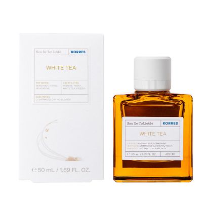 Εικόνα της KORRES EAU DE TOILETTE WHITE TEA 50ML ΓΥΝΑΙΚΕΙΟ ΑΡΩΜΑ ΛΕΥΚΟ ΤΣΑΙ 50ML