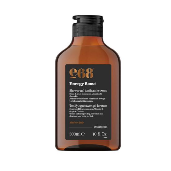 Εικόνα της e68 ENERGY BOOST-TONING MEN SHOWER GEL, 300ML