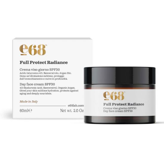 Εικόνα της e68 FULL PROTECT RADIANCE-ANTI AGING DAY FACE CREAM SPF30, 60ML