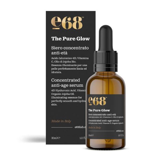 Εικόνα της e68 THE PURE GLOW CONCENTRATED ANTI-AGE SERUM, 30ML