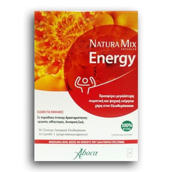 Εικόνα της ABOCA NATURA MIX ENERGY 20SACS 50G