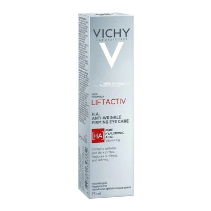 Εικόνα της VICHY LIFTACTIV H.A. ANTI-WRINKLE FIRMING EYE CARE 15ML    Vichy Liftactiv H.A. Αντιρυτιδική Κρέμα Ματιών Για Αποτέλεσμα Lifting 15ml