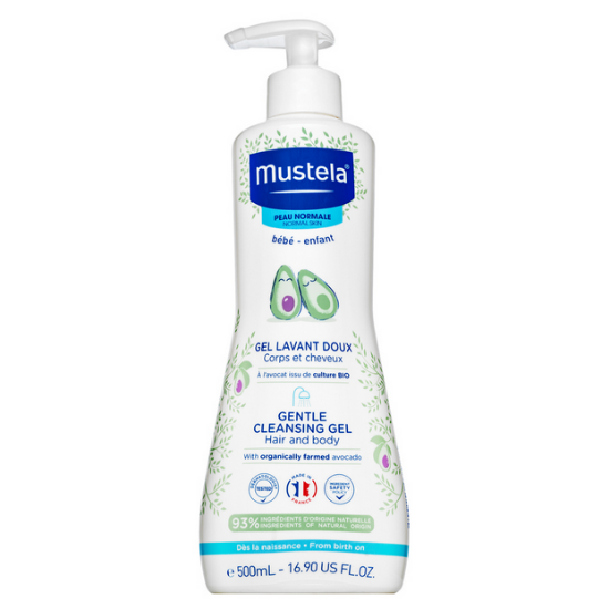 Εικόνα της MUSTELA BABY GENTLE CLEANSING GEL ΑΠΑΛΟ ΑΦΡΟΝΤΟΥΣ ΓΙΑ ΣΩΜΑ & ΜΑΛΛΙΑ, 500ML