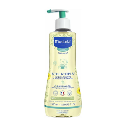 Εικόνα της MUSTELA STELATOPIA CLEANSING OIL 500ML ΛΑΔΙ ΚΑΘΑΡΙΣΜΟΥ ΓΙΑ ΞΗΡΟ ΚΑΙ ΑΤΟΠΙΚΟ ΔΕΡΜΑ 500ML