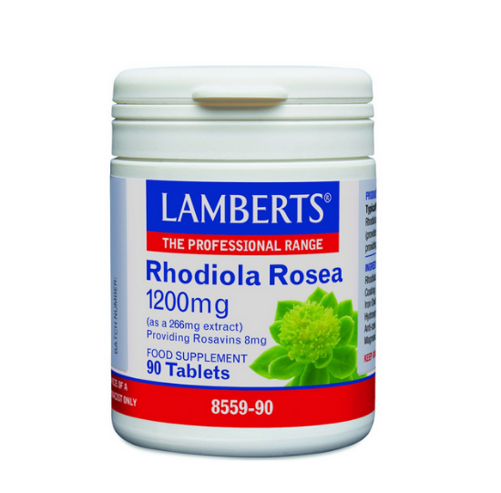 Εικόνα της LAMBERTS RHODIOLA ROSEA ΑΥΞΑΝΕΙ ΤΗΝ ΑΝΤΟΧΗ & ΤΗ ΔΥΝΑΜΗ ΤΟΥ ΟΡΓΑΝΙΣΜΟΥ 90 TABS.