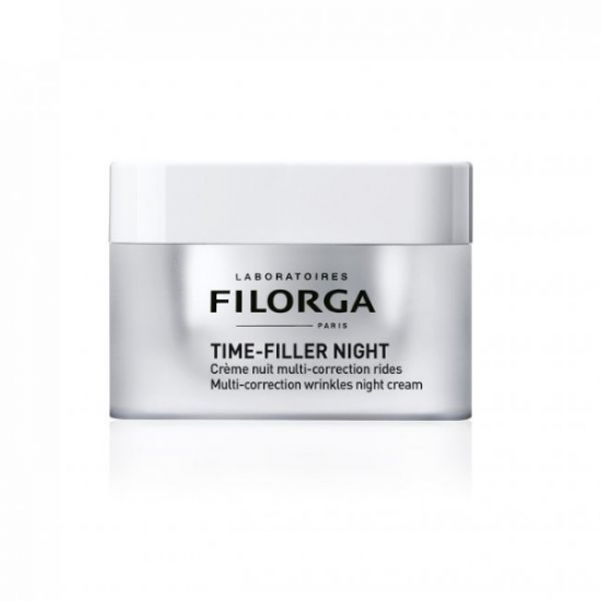 Εικόνα της FILORGA TIME FILLER NIGHT 50ML   Filorga Time-Filler Night Κρέμα Νυκτός Πολλαπλής Διόρθωσης Ρυτίδων, 50ml