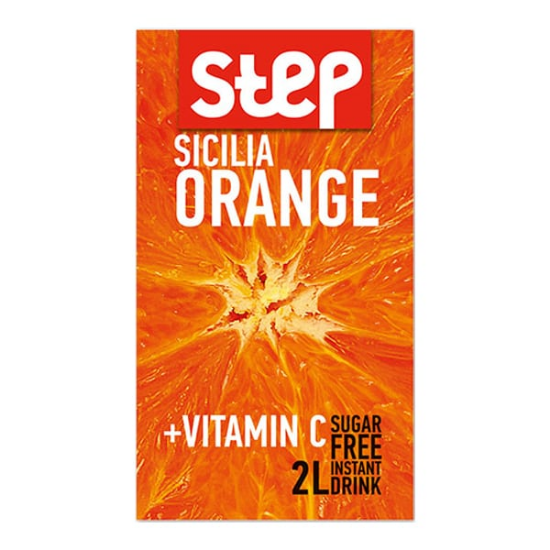 Εικόνα της STEP SICILIA ORANGE 9GR- Βιταμινούχο Στιγμιαίο Ρόφημα σε Σκόνη, 9gr