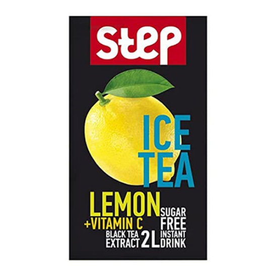 Εικόνα της STEP ICE TEA LEMON + VITAMIN C 10G- Κρύο Τσάι σε Σκόνη, 10gr