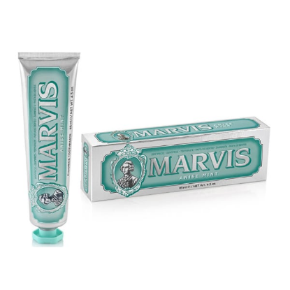 Εικόνα της MARVIS TOOTHPASTE ANISE MINT 85ML    Marvis Anise Mint Οδοντόκρεμα με Γλυκάνισο & Μέντα, 85ml