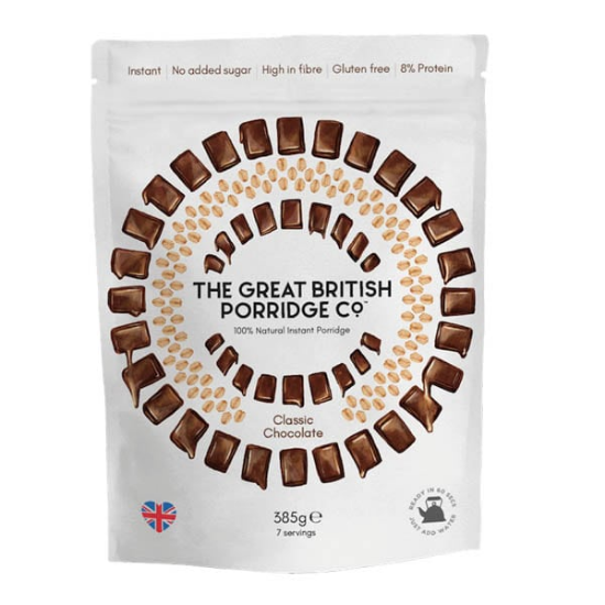 Εικόνα της THE GREAT BRITISH PORRIDGE CLASSIC CHOCOLATE ΝΙΦΑΔΕΣ ΒΡΩΜΗΣ ΜΕ ΓΕΥΣΗ ΣΟΚΟΛΑΤΑ 358GR