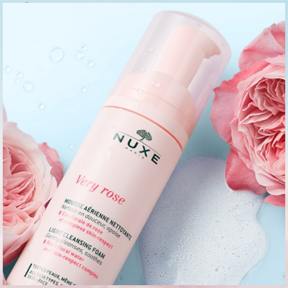 Εικόνα της NUXE VERY ROSE  LIGHT CLEANSING FOAM ΕΛΑΦΡΗΣ ΑΦΡΟΣ ΚΑΘΑΡΙΣΜΟΥ 150ML