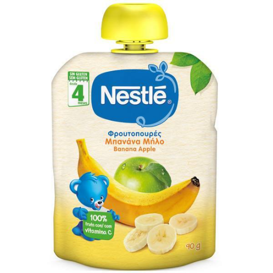 Εικόνα της NESTLE ΦΡΟΥΤΟΠΟΛΤΟΣ ΜΠΑΝΑΝΑ ΜΗΛΟ 4+ 90G