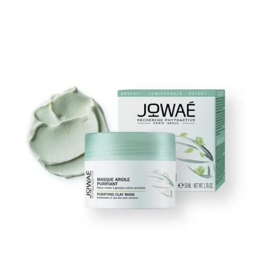 Εικόνα της JOWAE PURIFYING CLAY MASK Μάσκα καθαρισμού με άργιλο, αντιοξειδωτικές Φωτοφαινόλες & Ιερό λωτό για Μικτές - Λιπαρές Επιδερμίδες - Vegan Friendly, 50ML