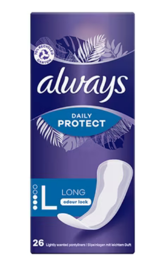 Εικόνα της ALWAYS ΣΕΡΒΙΕΤΑΚΙΑ DAILY PROTECT LONG 26T