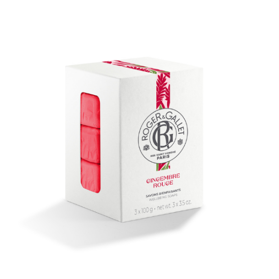 Εικόνα της ROGER & GALLET GINGEMBRE ROUGE SAVONS 3X100G