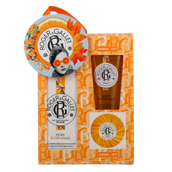 Εικόνα της ROGER & GALLET BOIS D"ORANGE EAU PARFUMEE 100ML+SAVON 50G+GEL DOUCHE 50ML