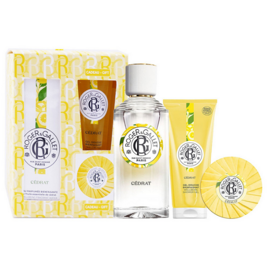 Εικόνα της ROGER & GALLET CEDRAT EAU PARFUMEE 100ML+SAVON 50G+GEL DOUCHE 50ML