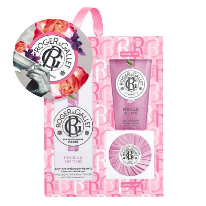 Εικόνα της ROGER & GALLET FEUILLE DE THE EAU PARFUMEE 100ML+SAVON 50G+GEL DOUCHE 50ML