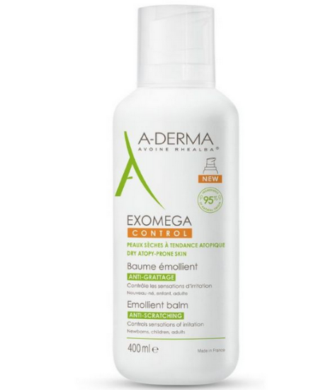 Εικόνα της A-DERMA EXOMEGA CONTROL BAUME EMOLLIENT 400ML