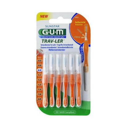 Εικόνα της GUM TRAV-LER ΜΕΣΟΔΟΝΤΙΑ Ν2 0.9MMx6ΤΕΜ  1412