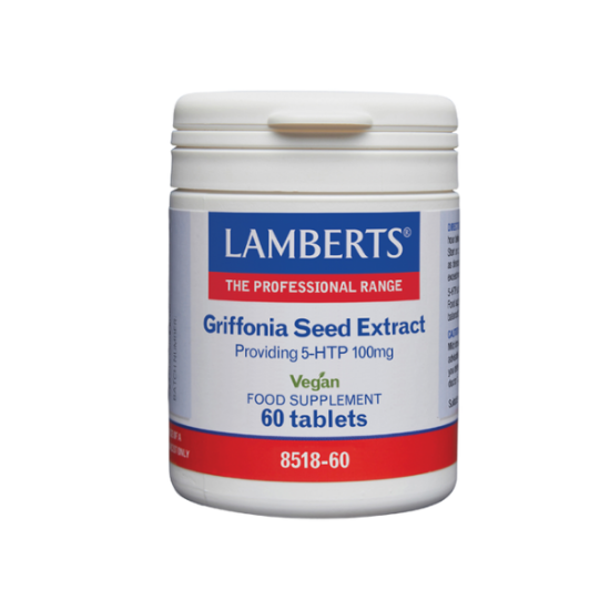 Εικόνα της LAMBERTS GRIFFONIA SEED EXTRACT 60TABS  (5-HTP 100MG)