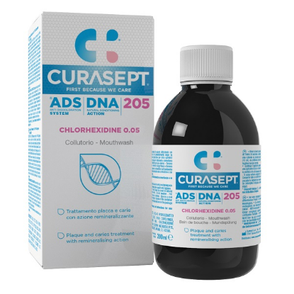 Εικόνα της CURASEPT ADS DNA 205 MOUTHWASH 0.05% CHR. 200ML
