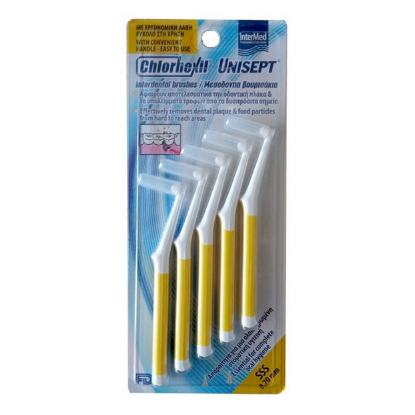 Εικόνα της INTERMED UNISEPT INTERDENTAL BRUSH SSS 0,70MM ΚΙΤΡ