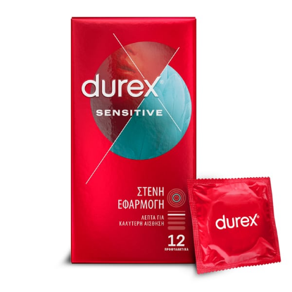 Εικόνα της DUREX SENSITIVE ΣΤΕΝΗ ΕΦΑΡΜΟΓΗ 12ΤΕΜ.