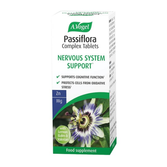 Εικόνα της A.VOGEL PASSIFLORA COMPLEX 30TABS - Συμπλήρωμα Διατροφής για το Νευρικό Σύστημα και τη Γνωσιακή Λειτουργία 30tabs