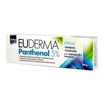 Εικόνα της INTERMED EUDERMA PANTHENOL CREAM 5% 100G - Ενυδατική Κρέμα για Ανάπλαση 100gr